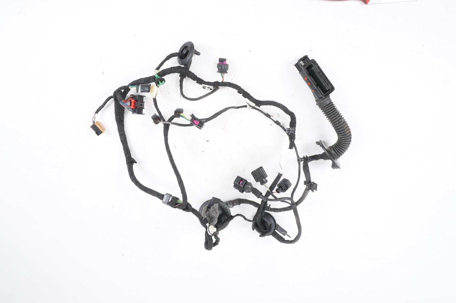 11-17 AUDI A8L REAR LEFT DRIVER SIDE DOOR WIRE HARNESS OEM