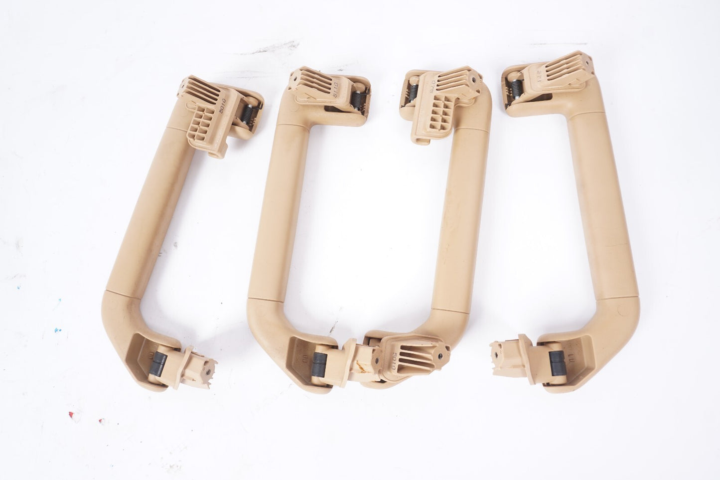 11-18 Porsche Cayenne 958 Overhead Roof Grab Handle Set Of 4 OEM