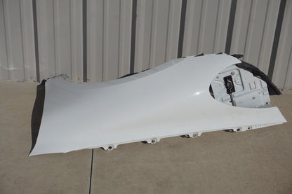 11-14 Porsche Cayenne 958 S Left Driver Side Fender Assembly WHITE OEM