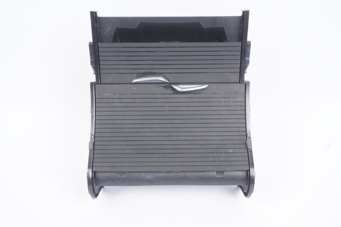 16-19 BMW F48 X1 X2 FRONT CENTER CONSOLE CUP HOLDER DRINK TRAY ROLL LID OEM