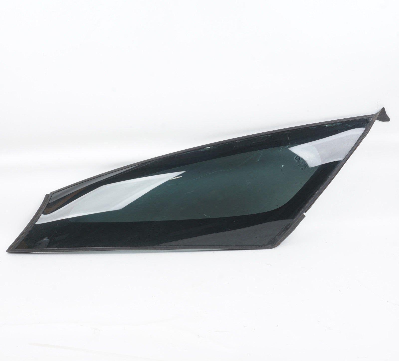 14 - 19 Fiat 500L Front Left Driver Side Door Corner Quarter Window Glass OEM