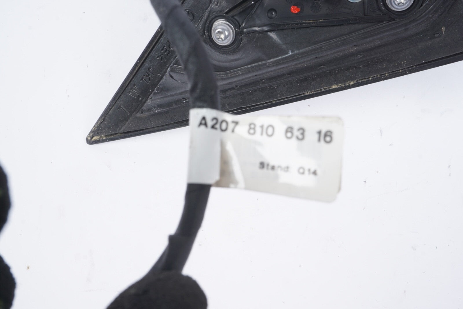 10-17 Mercedes W207 E350 E400 E550 Front Left Side Mirror Door Rear View Black