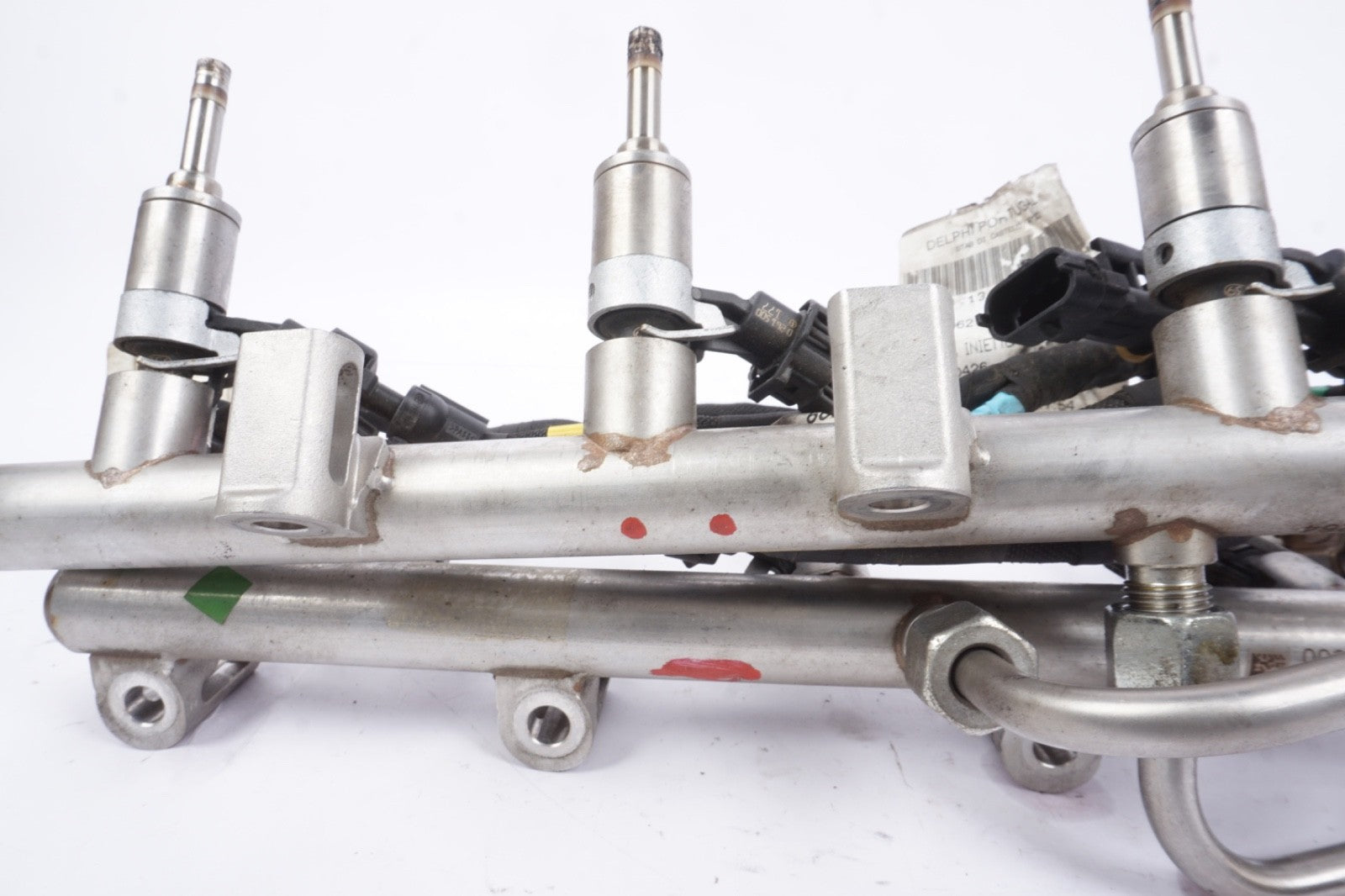2015 - 2018 FORD FOCUS 1.0L L3 GAS ENGINE FUEL INJECTION RAIL W/ INJECTOR OEM