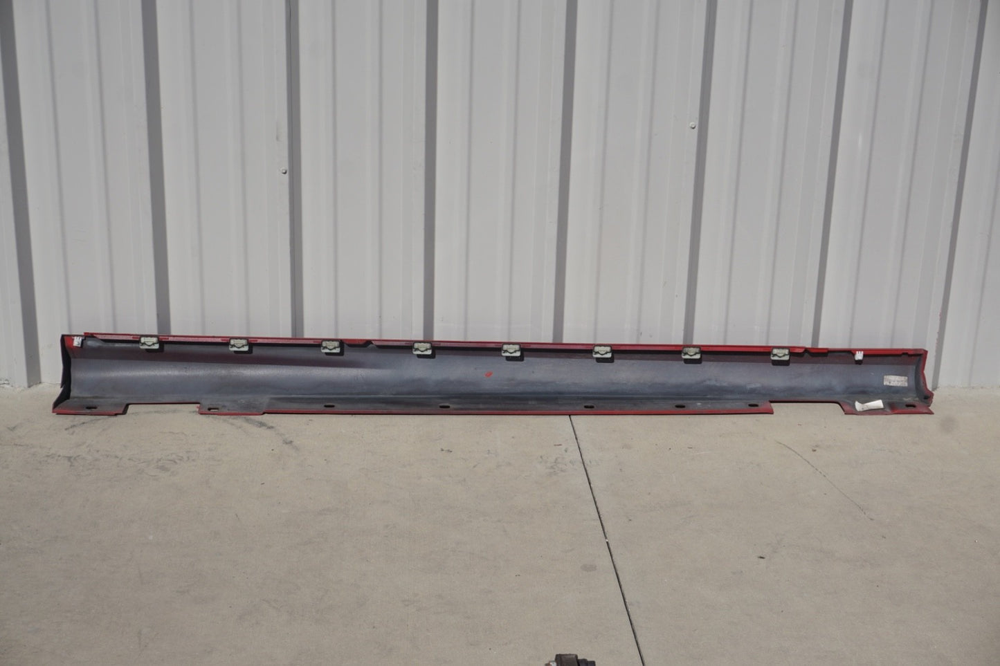 2008 - 2014 Mercedes C250 C300 AMG Sport Sedan Left Side Skirt Rocker Panel Red