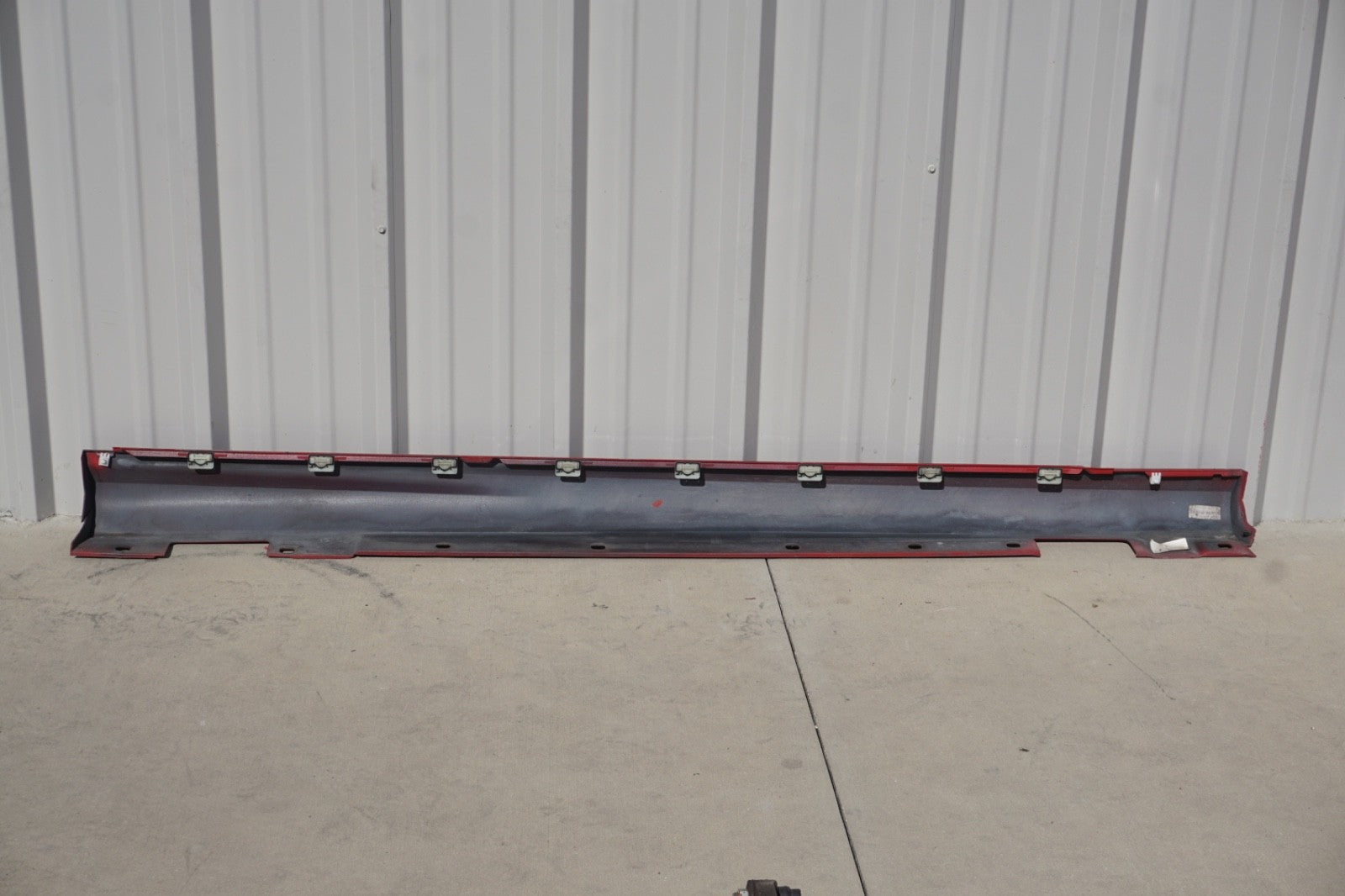 2008 - 2014 Mercedes C250 C300 AMG Sport Sedan Left Side Skirt Rocker Panel Red