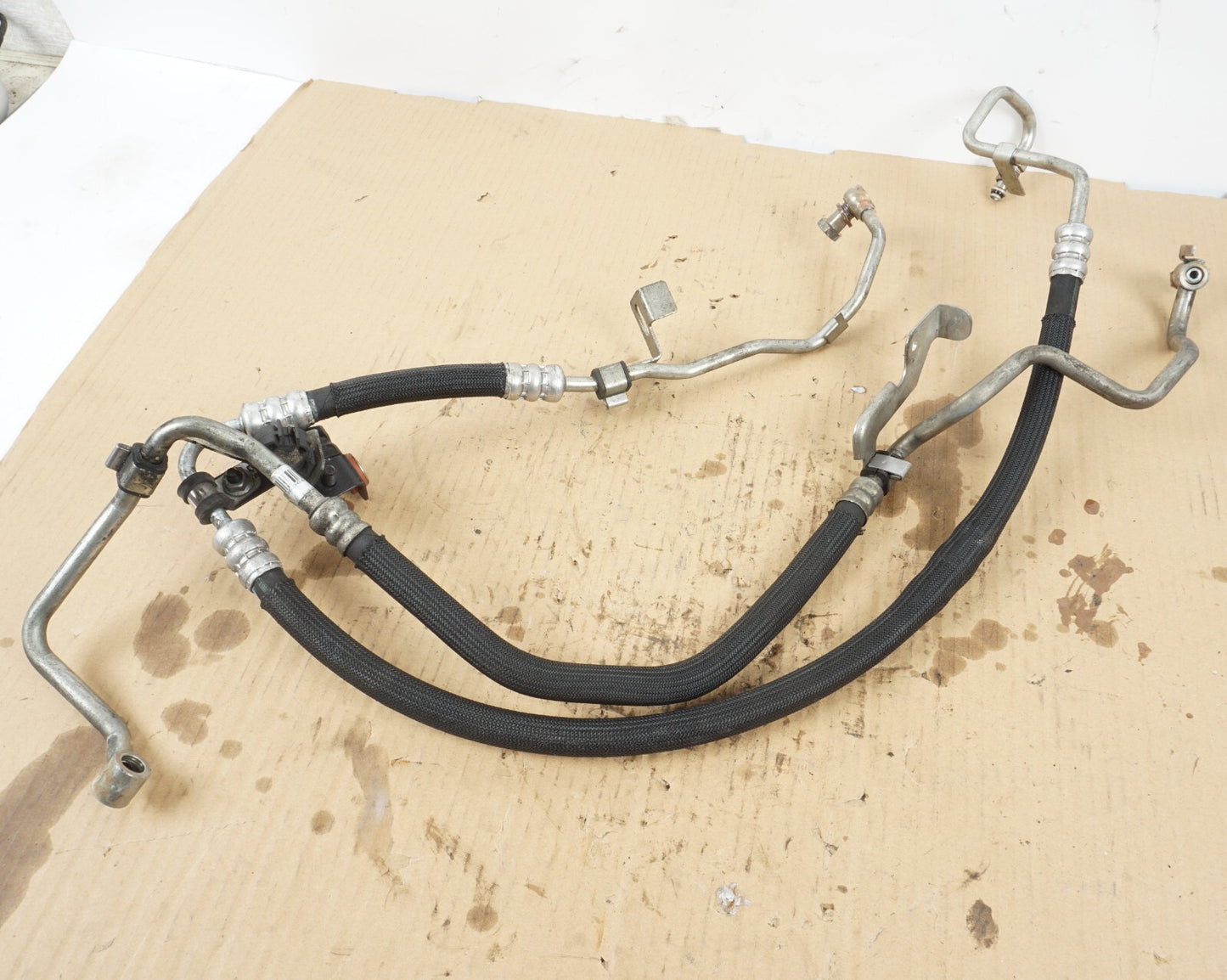 14-17 MASERATI QUATTROPORTE 3.0L POWER STEERIN COOLING HOSE PIPE LINE OEM