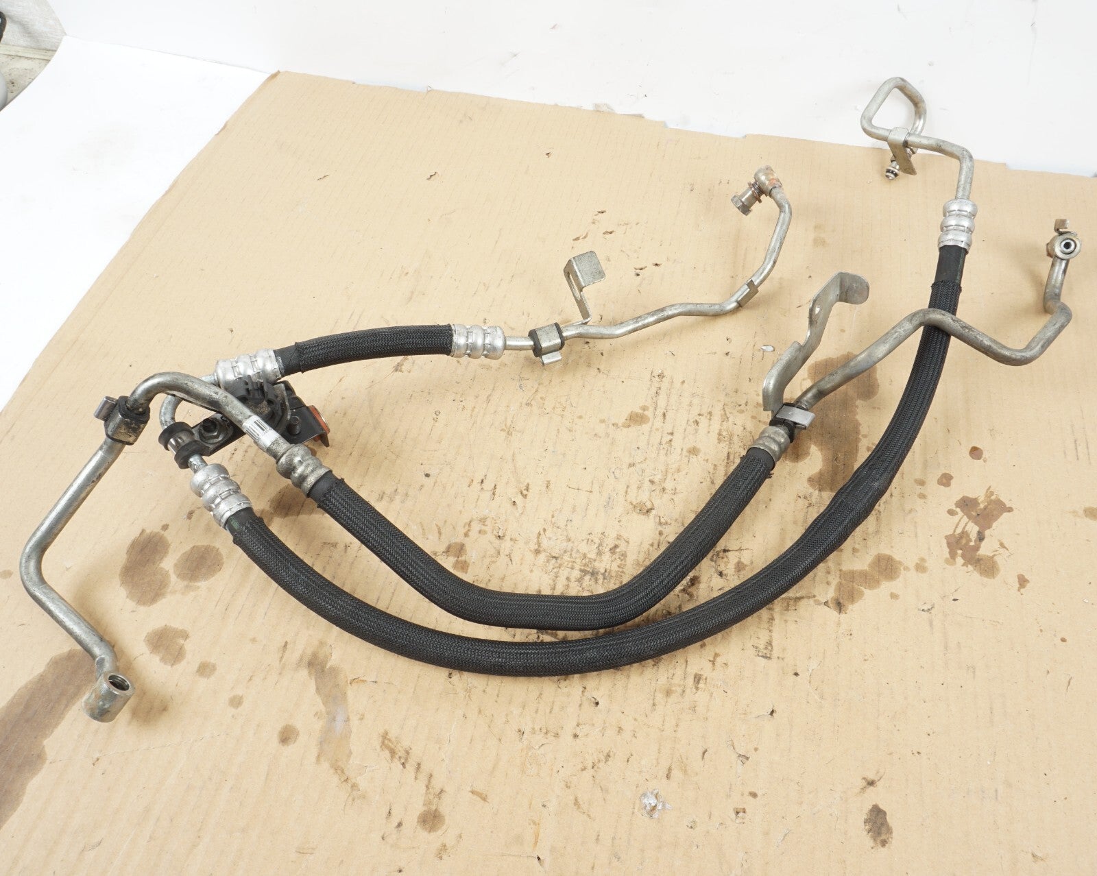14-17 MASERATI QUATTROPORTE 3.0L POWER STEERIN COOLING HOSE PIPE LINE OEM