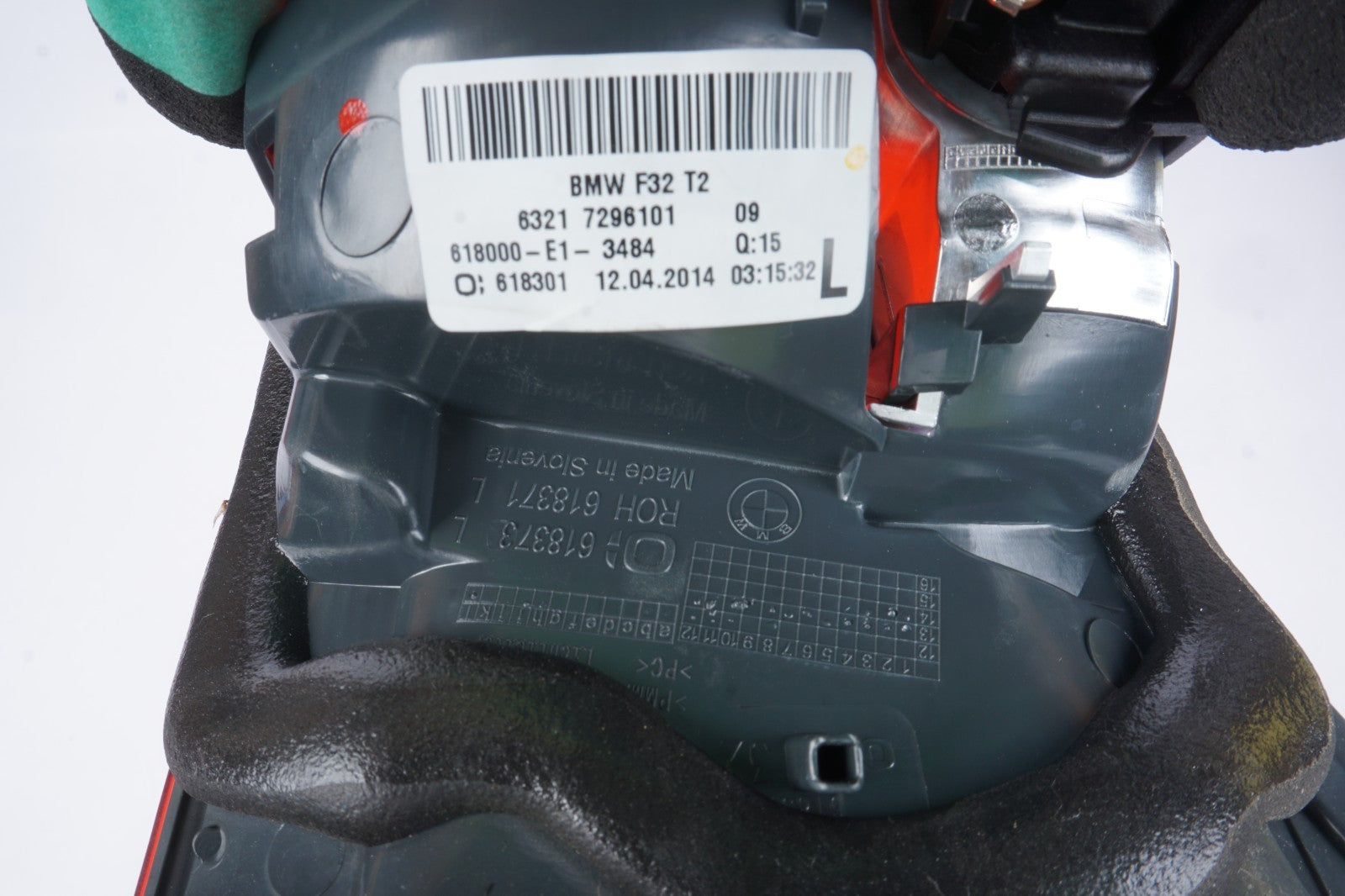 14-17 BMW 428 435 440 Convertible Inner Tail Light Left Driver Side OEM