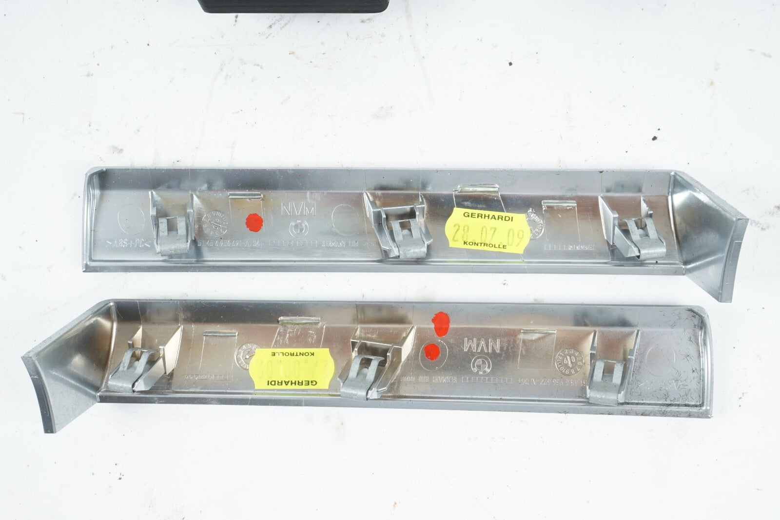 2008 - 2013 BMW X6 DASHBOARD TRIM PANEL  SET OF 4 OEM