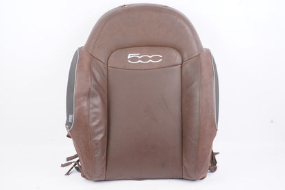 2016 - 2018 FIAT 500X FRONT SEAT BACK COVER RIGHT - BROWN