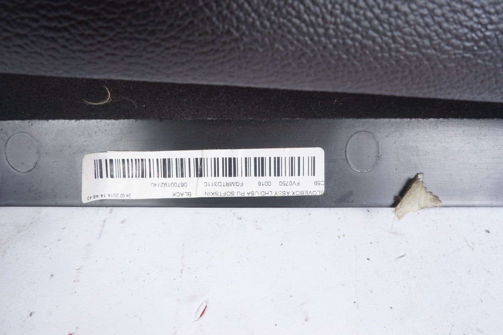 2014-2020 MASERATI GHIBLI M157 DASHBOARD RIGHT GLOVE BOX STORAGE COMPARTMENT OEM