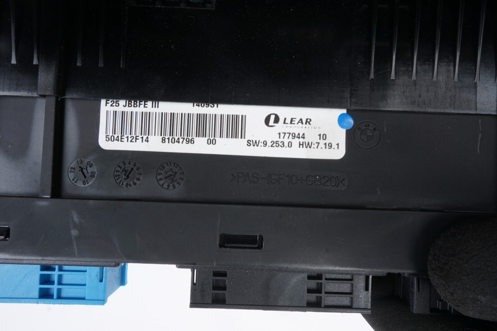 2011 - 2017 Bmw F25 X3 Power Distribution Junction Fuse Relay Box OEM