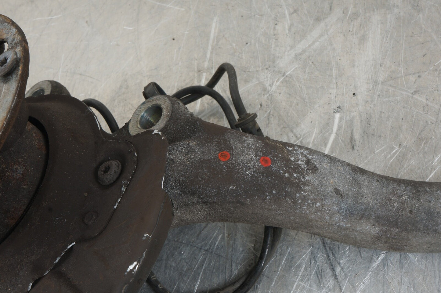 07-14 Mercedes W216 CL550 S550 Front Right Wheel Carrier Spindle Knuckle Hub RWD