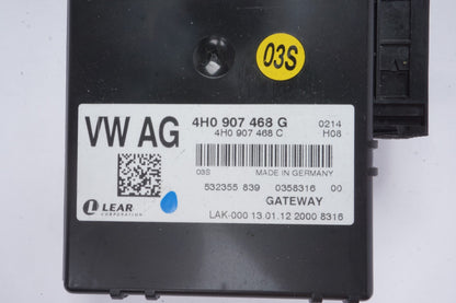 2011 - 2012 Audi A8 Quattro Gateway Interface Control Module Unit OEM