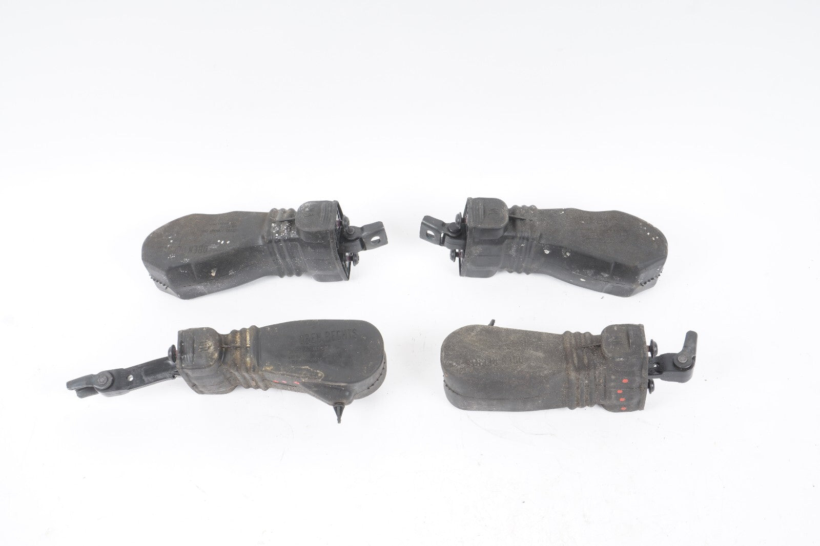 11-17 AUDI A8 A8L S8 DOOR CHECK STRAP STOPPER SET OF 4 OEM