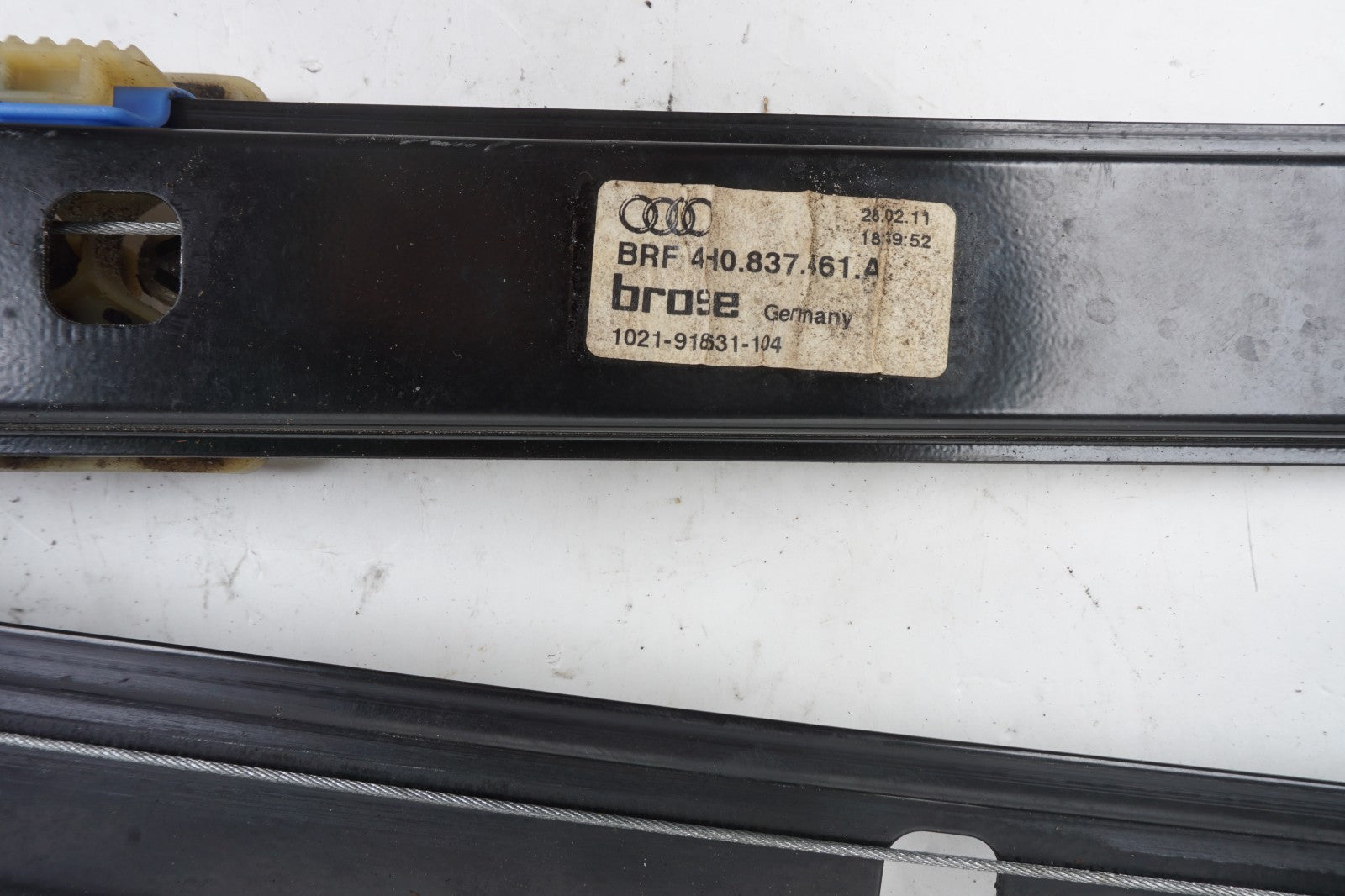 2011-2018 Audi A8L Front Window Regulator & Motor Left Driver Side OEM