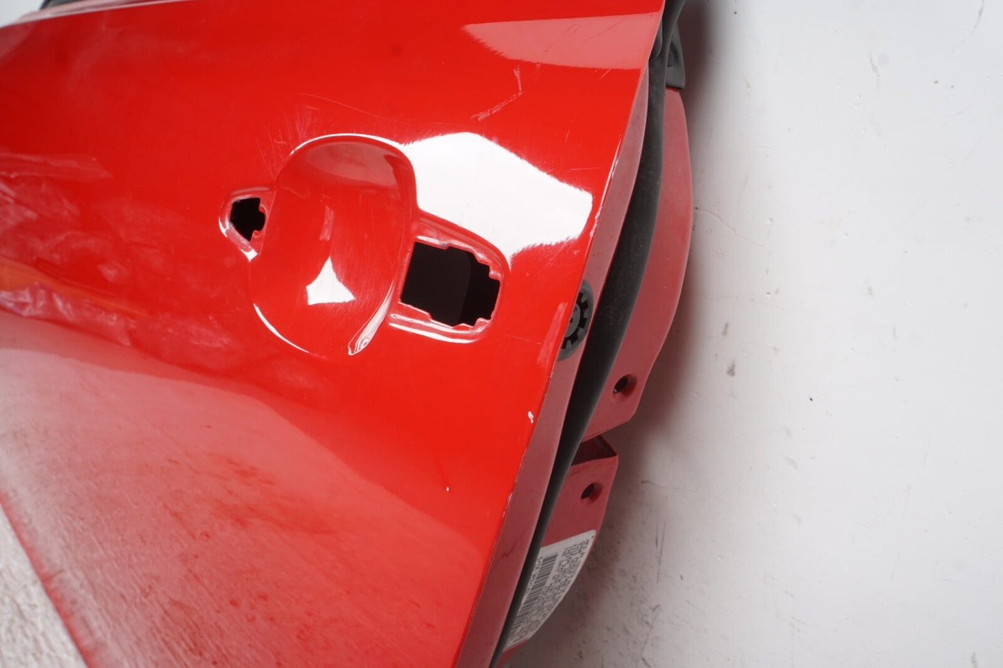 02-10 Lexus SC430 Front Left Driver Side Door Shell Panel Oem RED