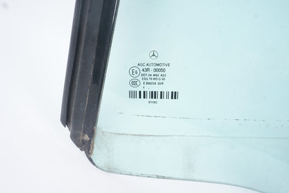 10-17 Mercedes W207 E350 Rear LEFT Vent Quarter Window Glass ! ! COUPE ONLY ! !