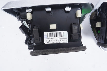 2011-2018 PORSCHE CAYENNE REAR LEFT RIGHT CENTER CONSOLE VENT TRIM 7P5819203B