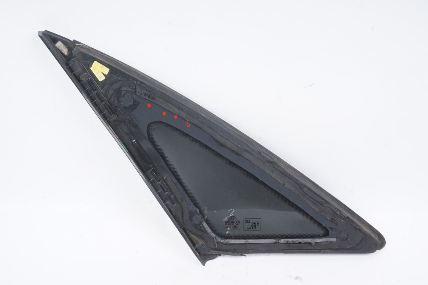 2011 - 2015 AUDI A8 SEDAN REAR RIGHT PASSENGER QUARTER PANEL TINTED WINDOW GLASS