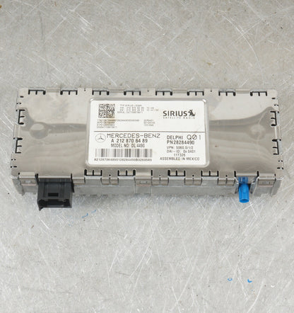 2010 - 2013 Mercedes Benz E Class W212 Sirius Satellite Control Module Computer