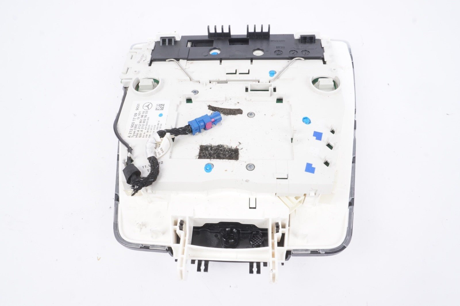 11-17 Mercedes W212 E350 E550 Front Overhead Console Dome Map Light W/Switch OEM