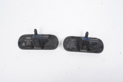 2005 - 2007 Audi A6 Windshield Washer Sprayer Jet Nozzle Pair OEM
