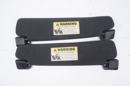 03-08 BMW E85 Z4 CONVERTIBLE SET OF 2 FRONT LEFT & RIGHT SUN VISOR OEM