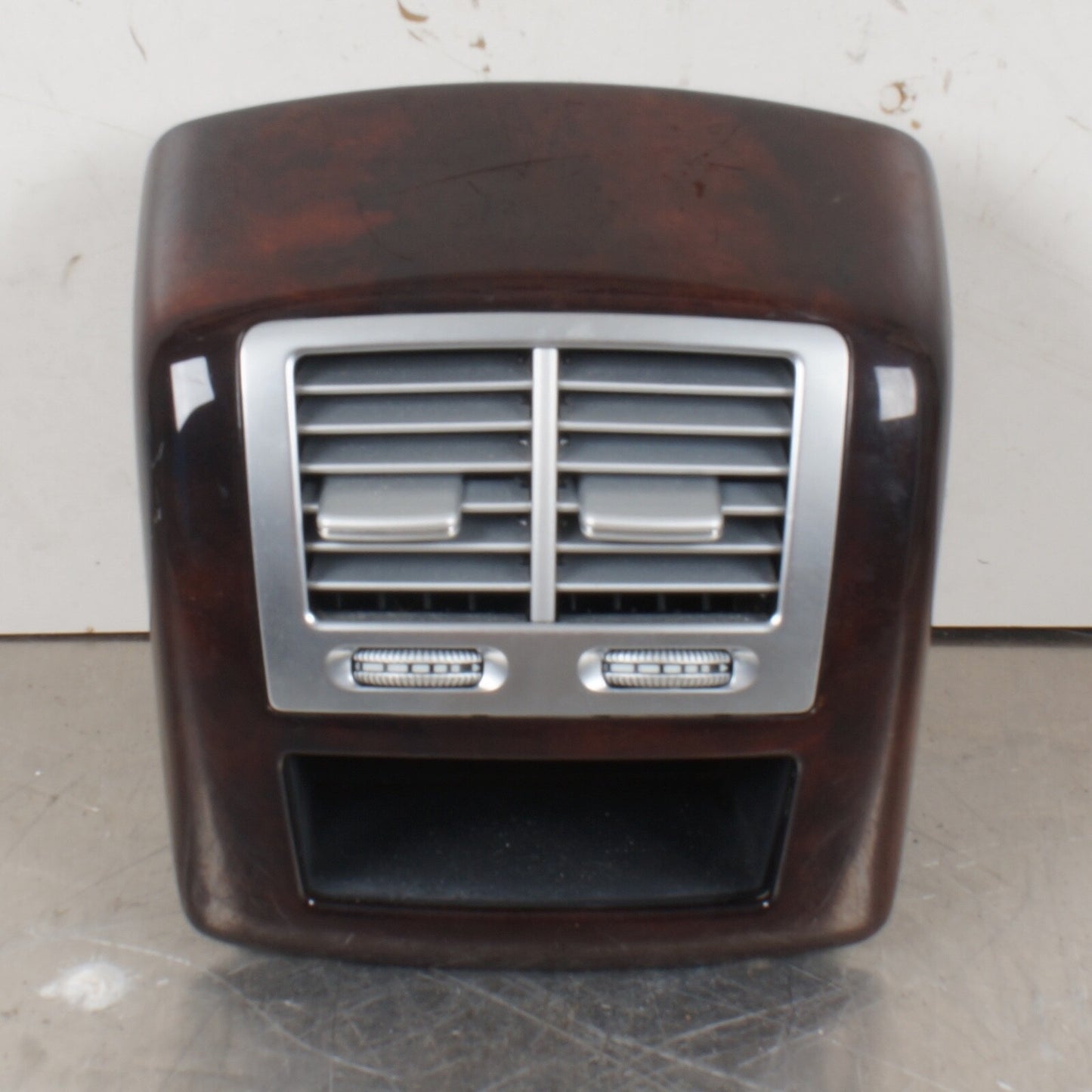 07-13 Mercedes W221 S400 S550 S600 Rear Center Console AC A/C Air Vent Trim OEM 