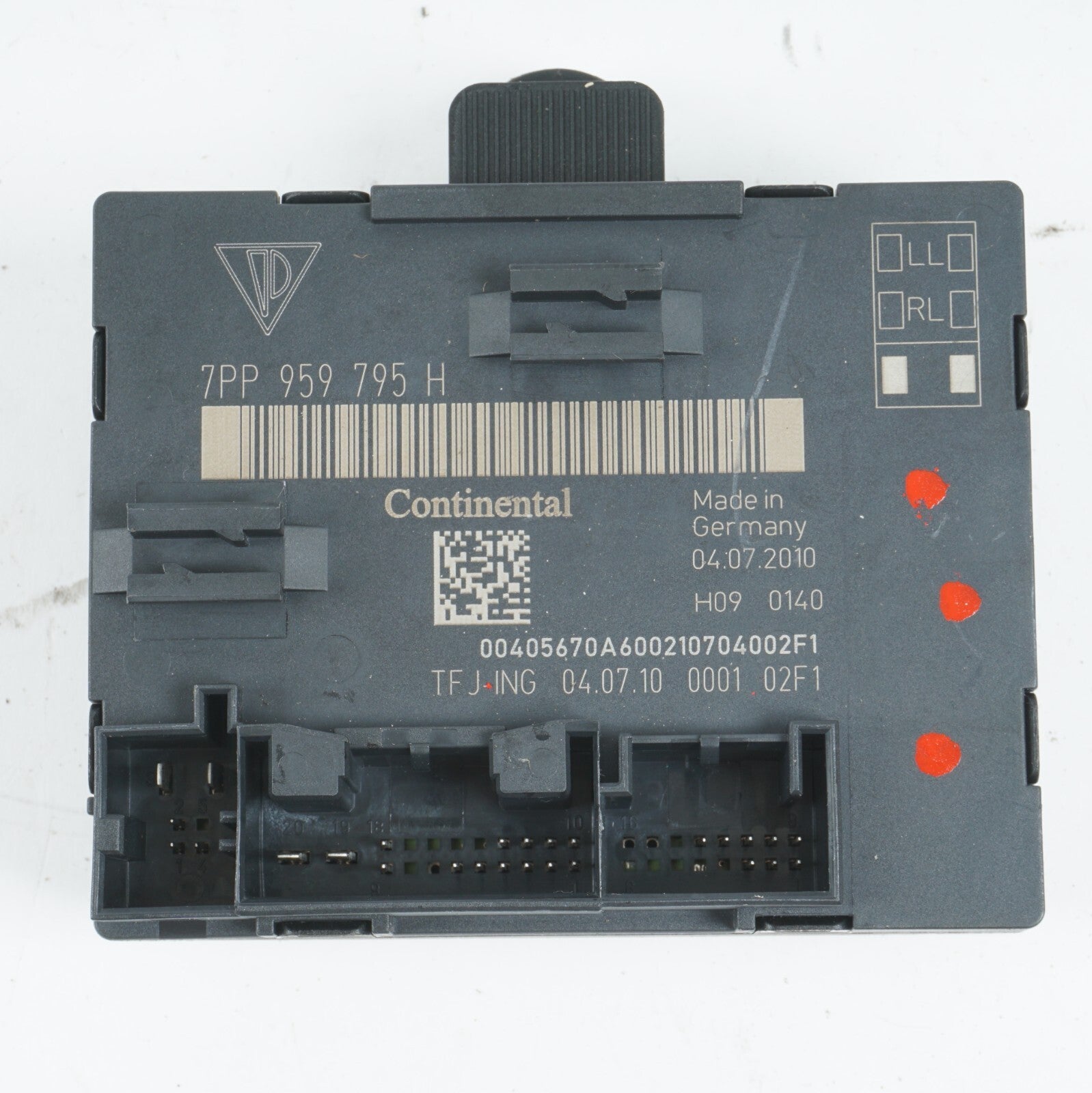 10 - 16 PORSCHE PANAMERA REAR LEFT DRIVER SIDE DOOR COMPUTER CONTROL MODULE OEM