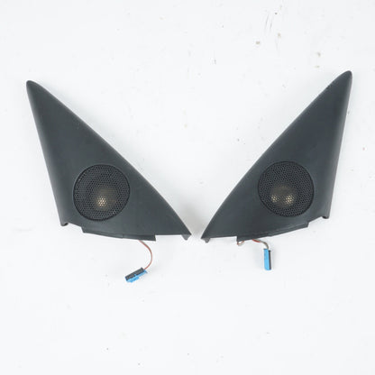 2003-2008 BMW E85 Z4 Front Right Left Door Speaker Tweeter W/ Molding Cover Trim