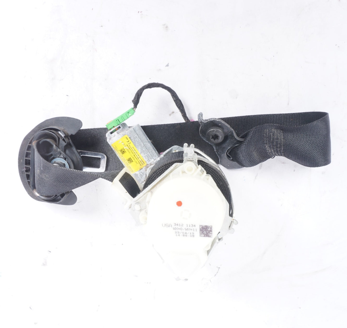 08-14 Mercedes C300 C350 W204 Front Left Driver Seat Belt Retractor OEM