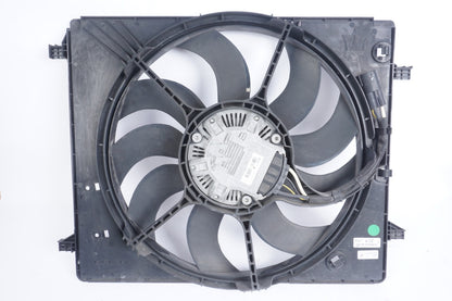 2014 - 17 Maserati Ghibli Quattroporte Radiator Cooling Fan Shroud & Motor Assy