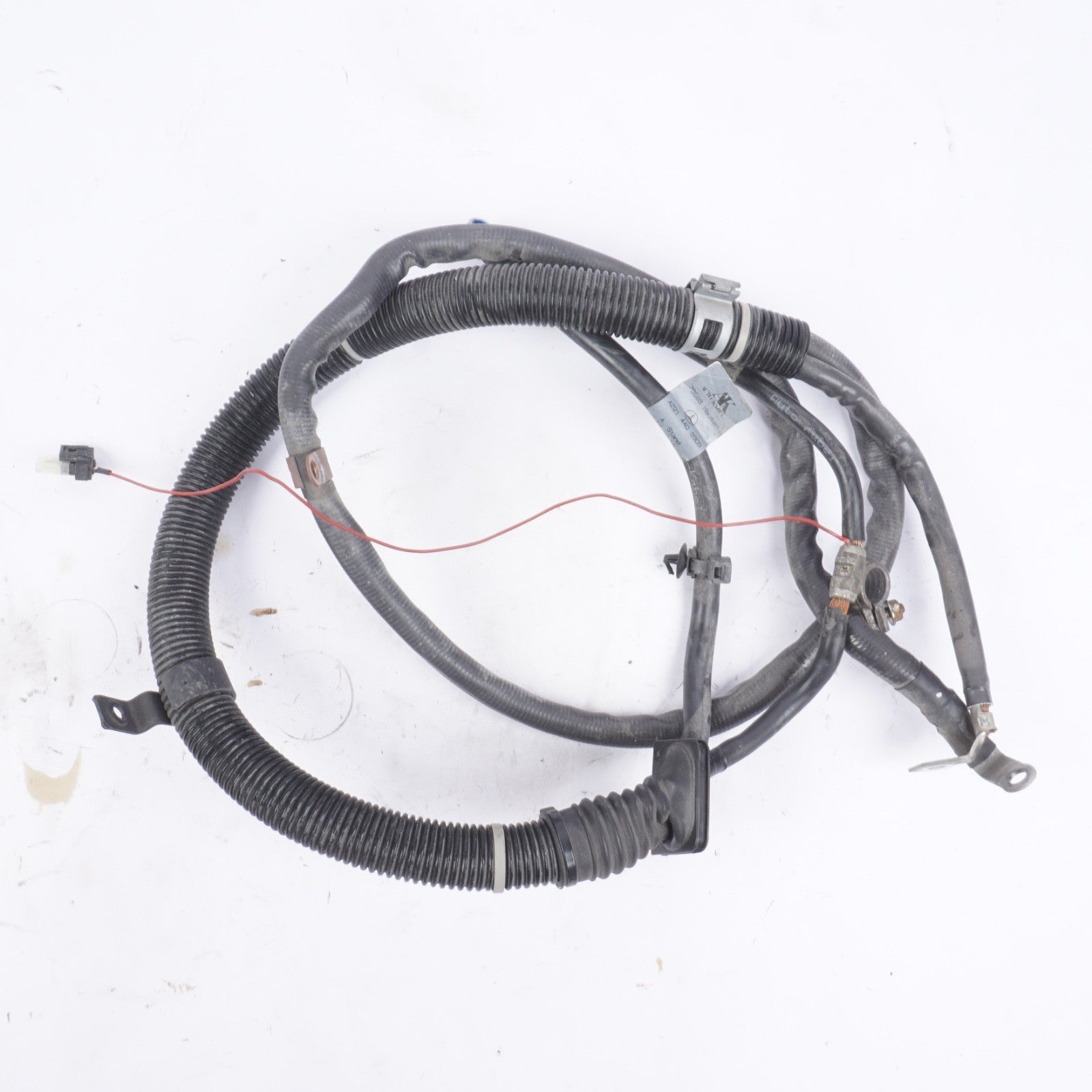 2012-2013 mercedes w221 s550 4.7 battery starter alternator cable harness wire