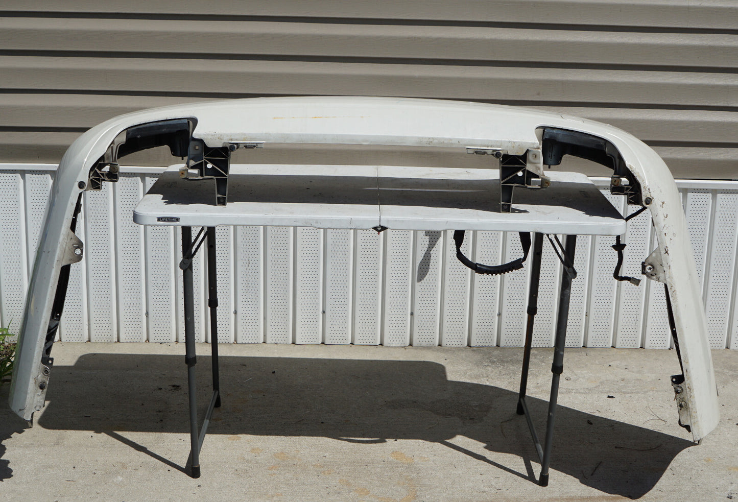 2010 - 2013 MERCEDES-BENZ S550 REAR BUMPER COVER OEM