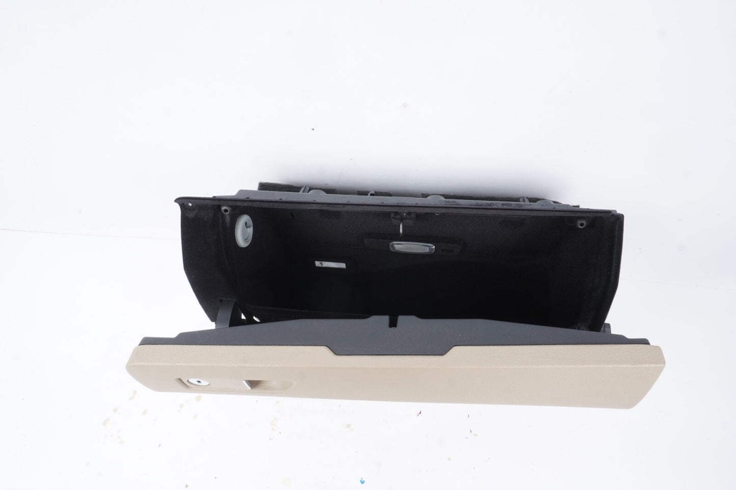 10-13 Mercedes W207 E350 E550 Coupe Dashboard Glove Box Compartment Beige OEM