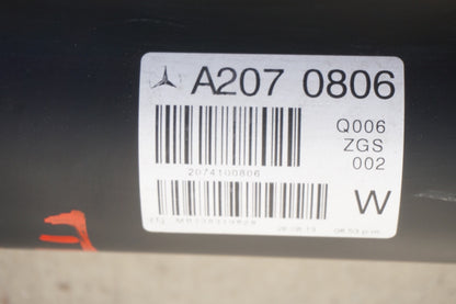 2013 MERCEDES E350 C207 COUPE CONVERTIBLE REAR DRIVE SHAFT LINE RWD 2074100806