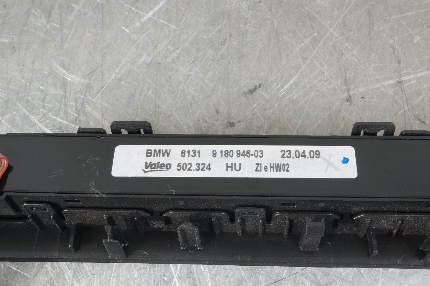 2007-2010 BMW X5 Front AC Climate Control TEMP UNIT 9165682