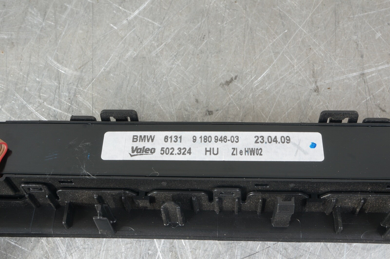 2007-2010 BMW X5 Front AC Climate Control TEMP UNIT 9165682