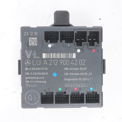 2010 - 2013 Mercedes W212 E350 Front Left Control Module Unit OEM