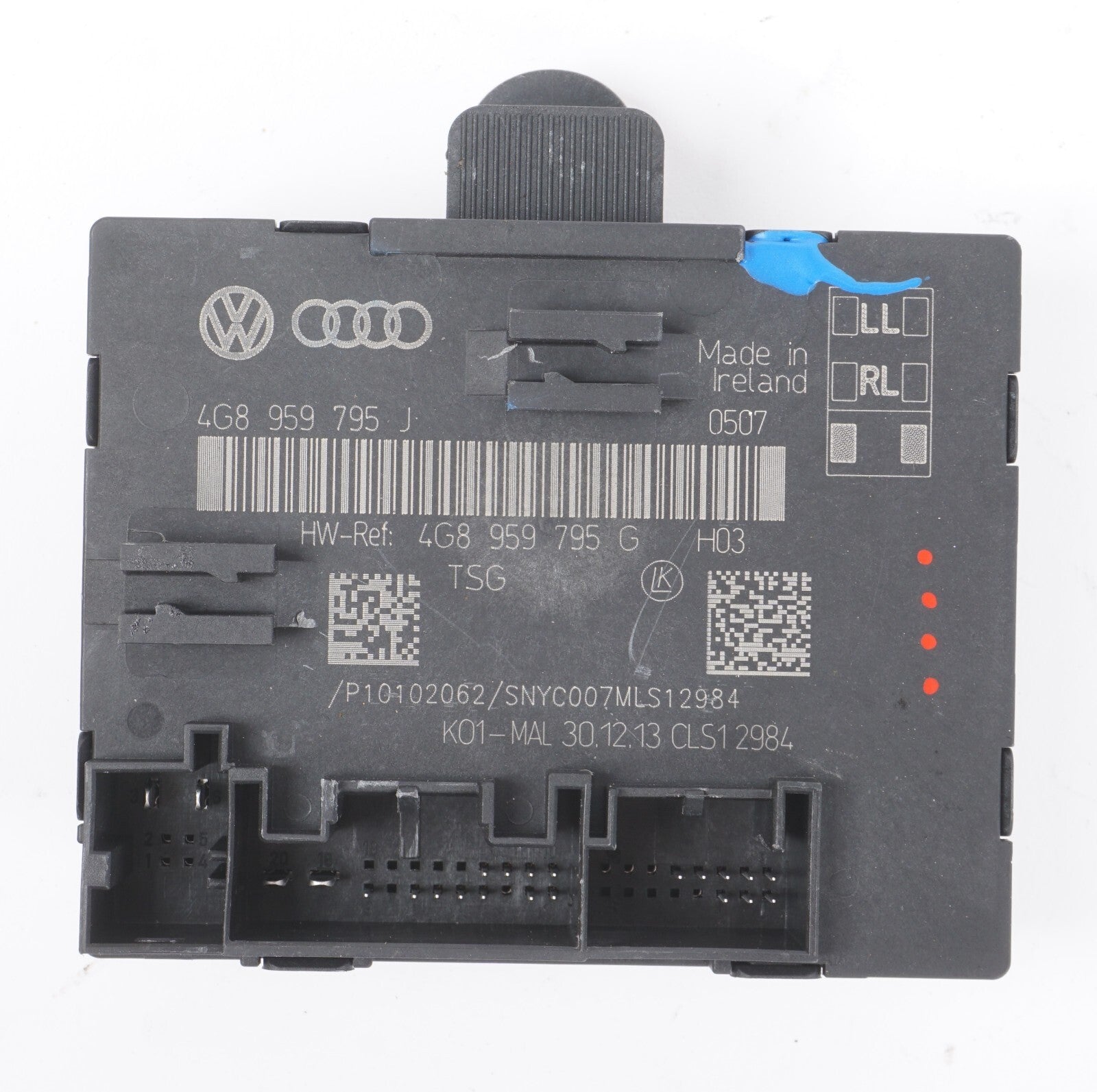 2012 - 2018 AUDI A7 REAR RIGHT PASSENGER SIDE DOOR CONTROL MODULE UNIT  OEM