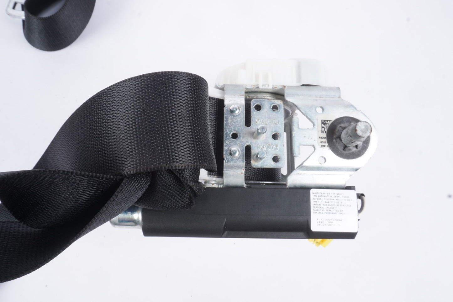 06-12 Mercedes W164 ML320 GL450 Rear Right Side Seat Belt Seatbelt Black OEM