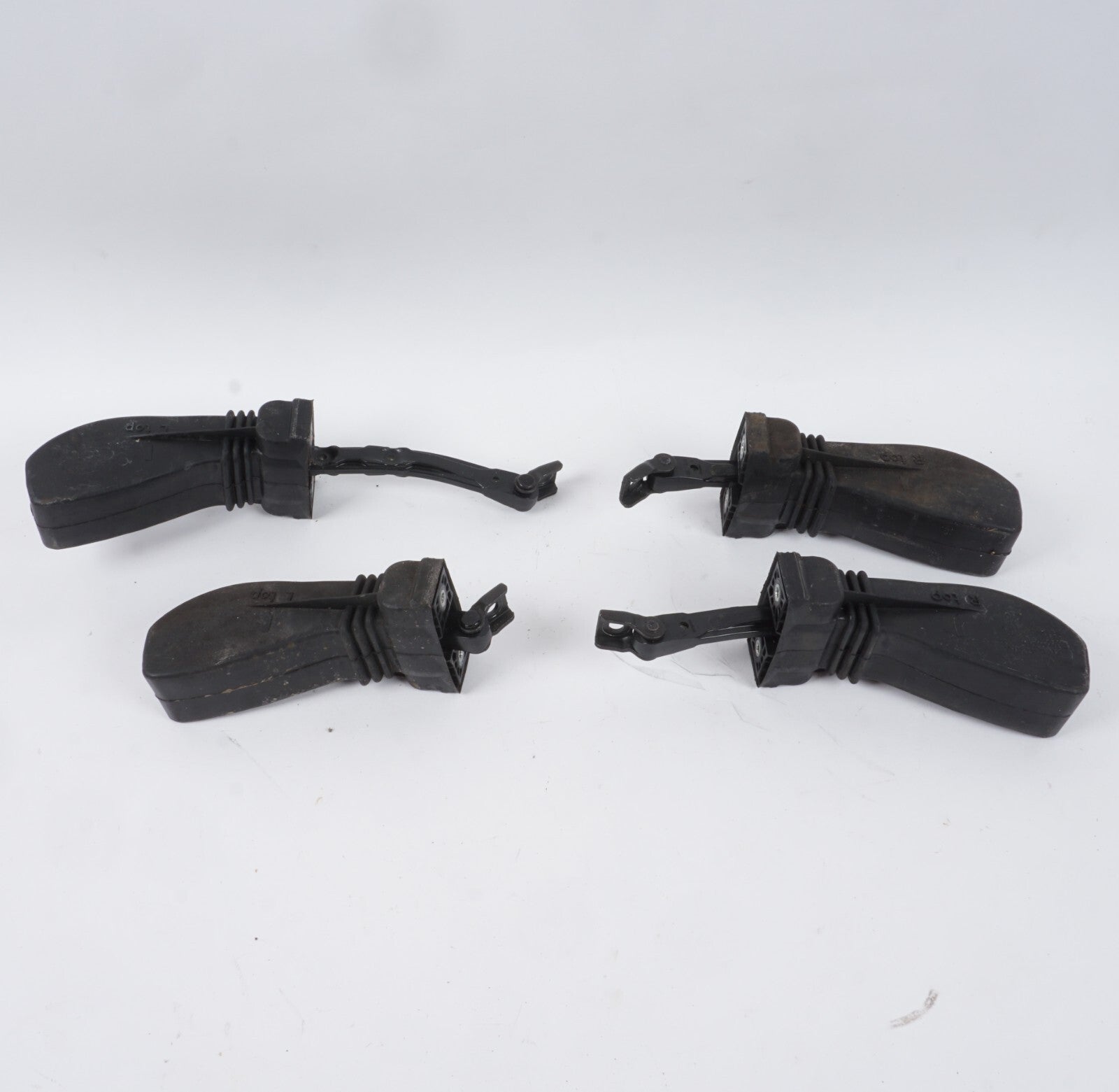2011-2018 PORSCHE CAYENNE DOOR HINGE CHECK STRAP STOPPER SET OF 4 OEM
