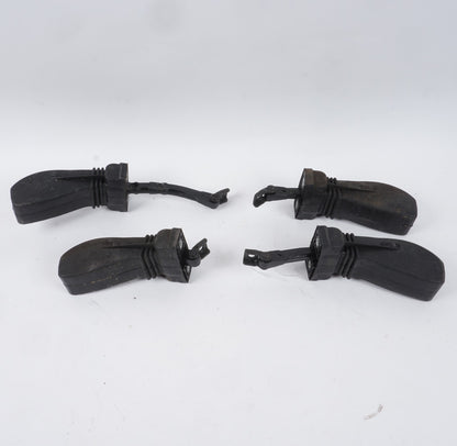 2011-2018 PORSCHE CAYENNE DOOR HINGE CHECK STRAP STOPPER SET OF 4 OEM