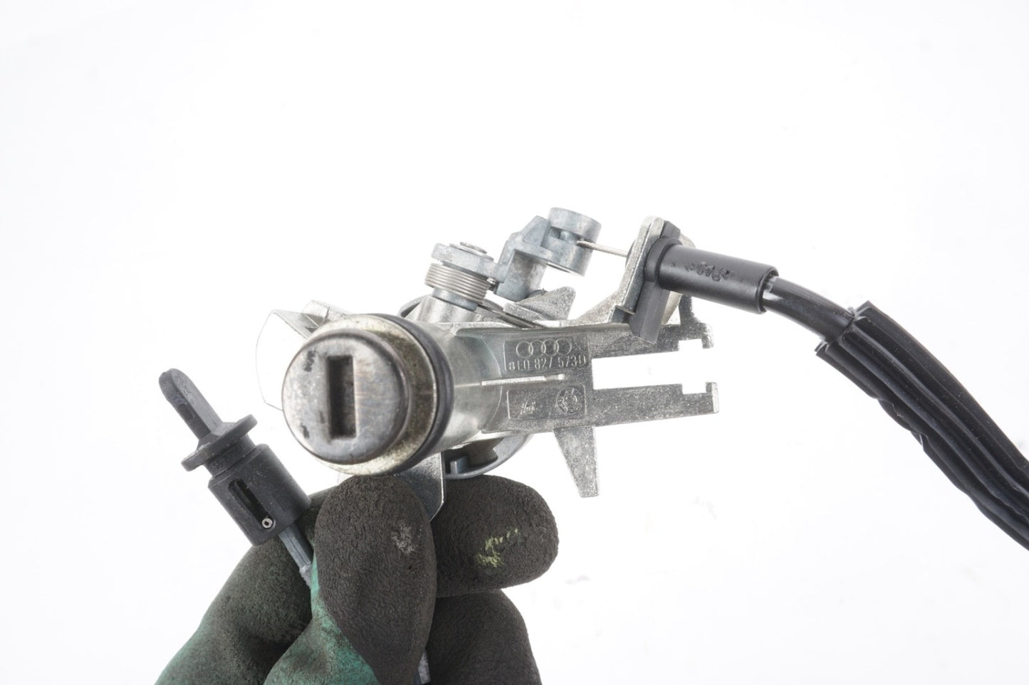 2011 - 2013 Audi A8 Quattro Ignition Switch Cylinder W/ KEY OEM
