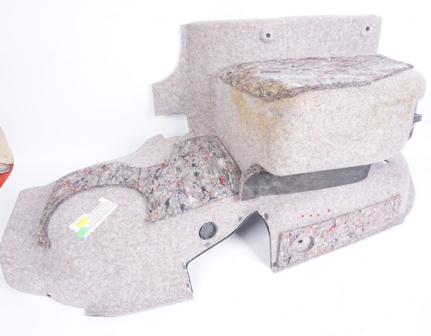 03-06 MERCEDES-BENZ R230 SL500 REAR RIGHT SIDE TRUNK CARPET TRIM COVER OEM