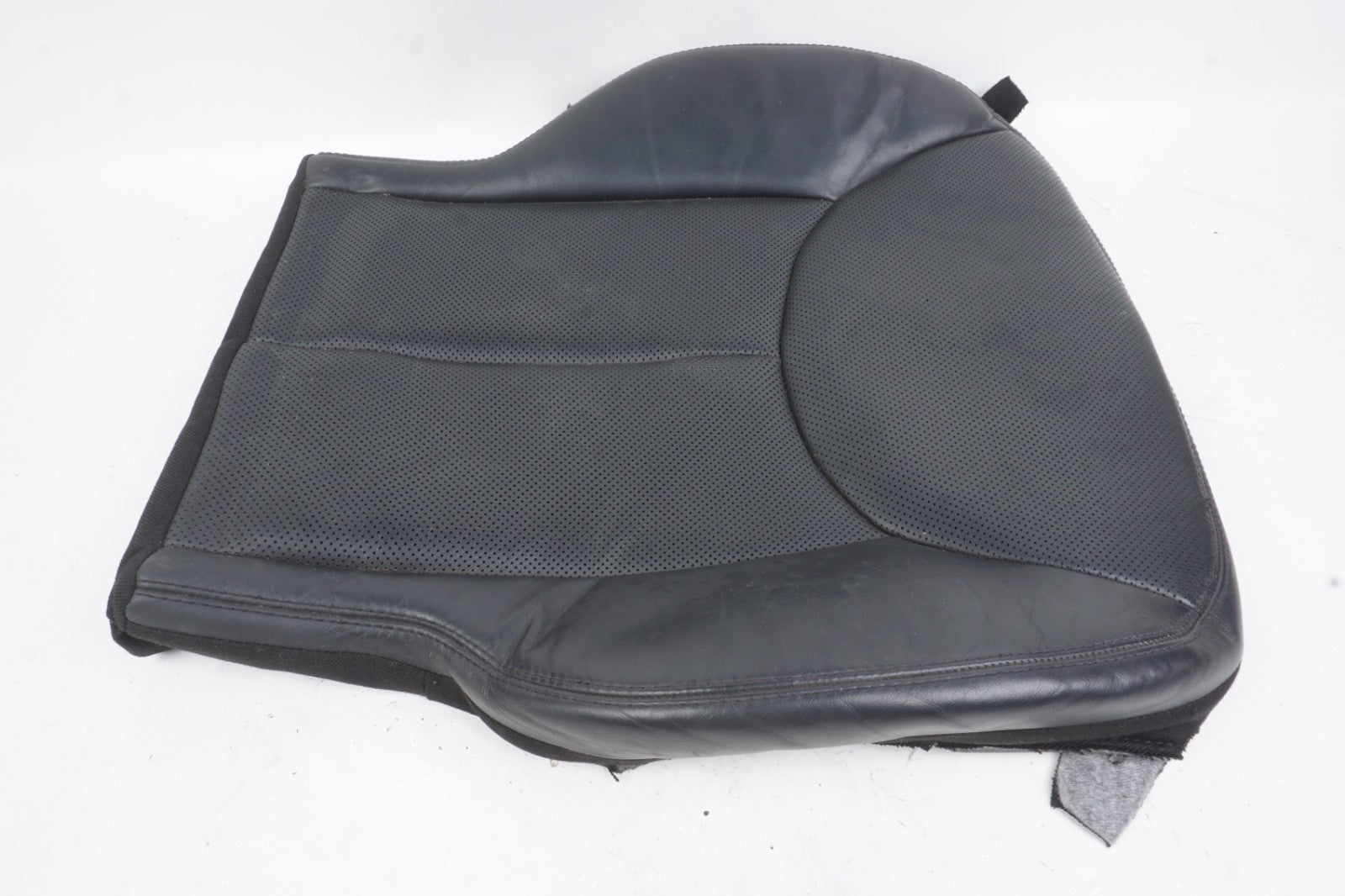 03-06 Mercedes R230 SL500 Left or Right Lower Bottom Seat Cushion Skin Black OEM