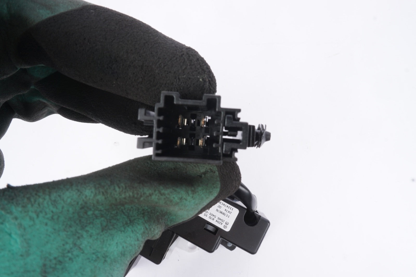 10-16 Mercedes W204 C250 E350 Coupe Front Left Side Seat Lock Sensor Module OEM