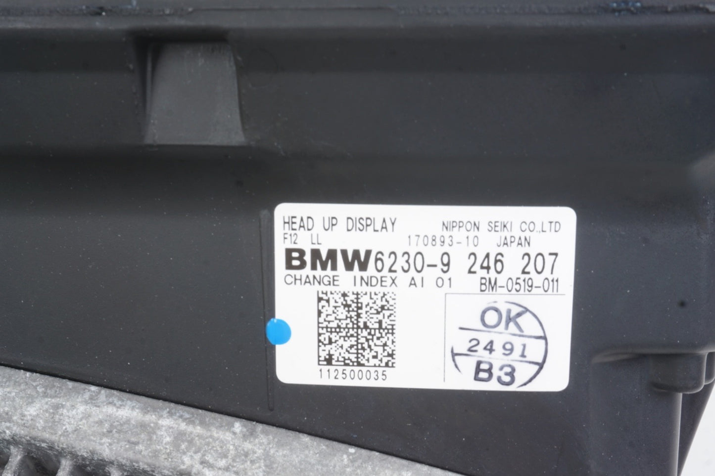 2012 - 2018 BMW 640i 650i Dashboard Heads Up Display Projector HUD OEM