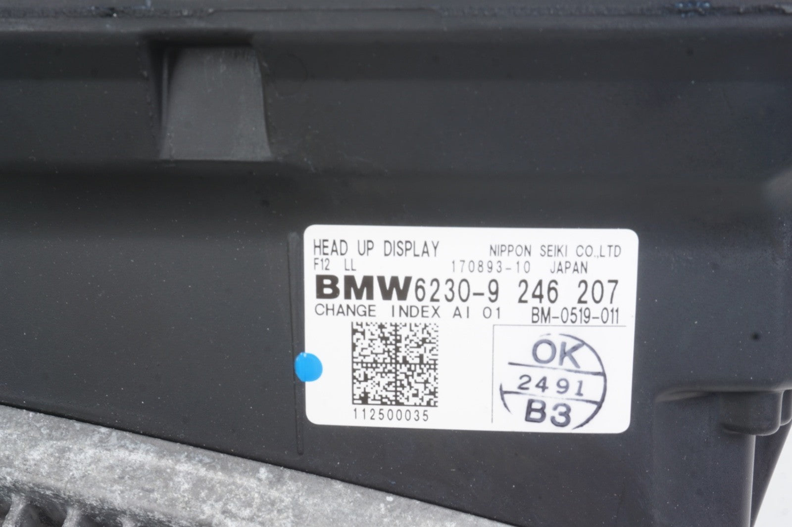 2012 - 2018 BMW 640i 650i Dashboard Heads Up Display Projector HUD OEM